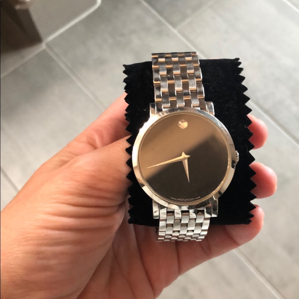 Stainless Steel Movado Men’s Watch